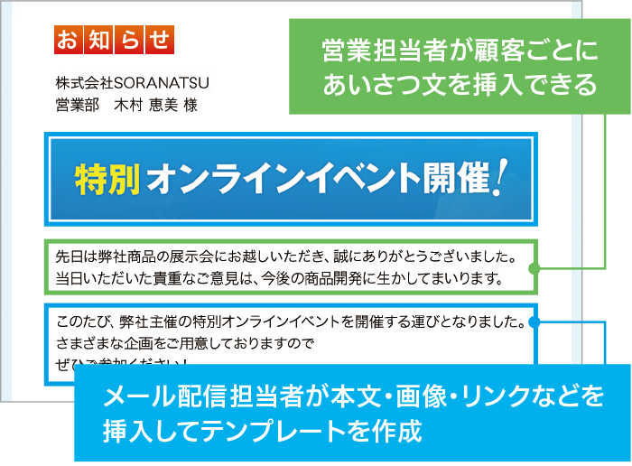 やるべきタスクが明確なイベント登録画面